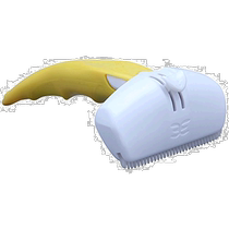 (Direct mail from Japan) IRIS OHYAMA pet hair brush Fury Easy Yellow L siz