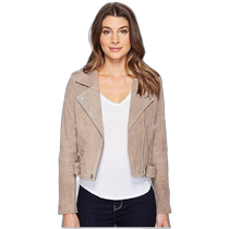 Hong Kong direct mail trendy luxury blank nyc womens suede motorcycle jacket