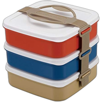 (Direct mail from Japan) Lupa lunch box picnic box 3 layers made in Japan UT-55