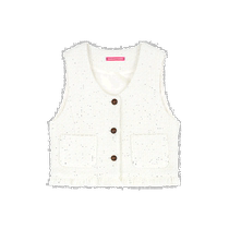 Korean direct mail margarin fingers Korean style girls fresh sweet and natural temperament vest 302146
