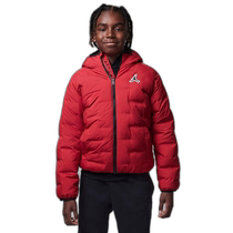 NIKE Nike Jordan Junior Womens Short Down Jacket Red S HQ7061