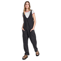 Hong Kong Direct Mail Fashion Luxury Free People Womens High Curl Jumpsuit FREEP46363