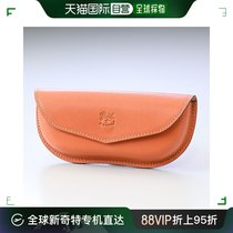 Japan direct mail IL BISONTE glasses case for men and women caramel grilled plum SCA087PV0005CA140B