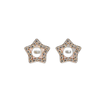 Korean direct mail swarovski universal earrings Swarovski
