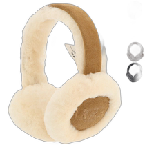 Japanese direct mail UGG womens earmuffs SHEEPSKIN EMBROIDERY EARMUFF sheepskin embroidered ears