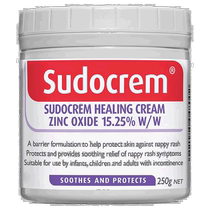 Australian direct mail Sudocrem childrens diaper cream moisturizing gentle repair soothing redness and prickly heat prevention 250g