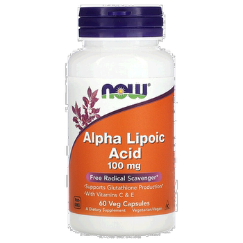 ຮ່ອງກົງ hair straightening noo, -lipoic acid, 100 mg, 60 capsules vegetarian