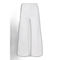 (Direct mail from the United States) GOOD AMERICAN Good Waist high-waisted three-quarter wide-leg jeans for women