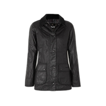 Hong Kong direct mail trendy luxury Barbour Barbour womens Beadnell corduroy trimmed waxed cotton