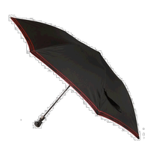 Hong Kong direct mail Alexander McQueen Alexander McQueen black umbrella 557708-4A37