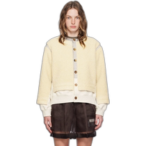 Hong Kong direct mail trendy luxury undercover Takahashi Jun ladies gray beige patchwork jacket UP2D