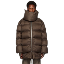 Hong Kong Direct Mail Fashion Luxury Rick Owens Rick Owens Mens Brown Mountain Down