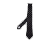 Hong Kong direct mail trendy luxury Moschino mens logo detail tie