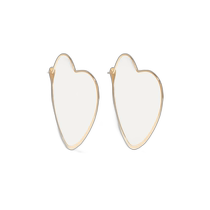 Hong Kong direct mail fashion luxury Melissa Joy Manning womens 14K gold earrings LHEARTG