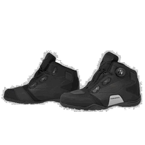 (Direct Mail from Japan) KOMINE WP Adjustable Cycling Shoes for Motorcycles BK-096 Pure Black 23
