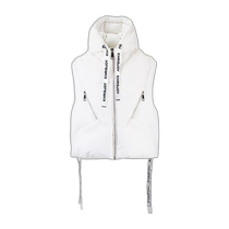 Hong Kong Direct Mail Trendy Luxury Khrisjoy Womens Hooded Padded Vest Style Down Jacket AFPW003NYCAT