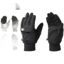Japan Direct Mail THE NORTH FACE Gloves Denali Etip Glove Unisex Gray