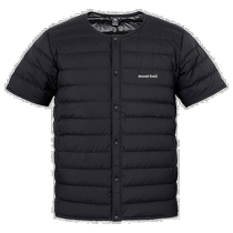 Daily fashion errand Montbell mens down short sleeves