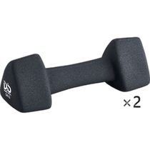 Japan direct mail DANNO mens and womens neoprene dumbbells 5kg x2 training and fitness supplies D7304