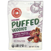 Made in Nature Organic Puffed Vegetables Vegetable Platter 1 oz (28 g) from Hong Kong
