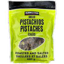 Direct shipping from Canada to the United States Kirkland shelled pistachios 680g bag
