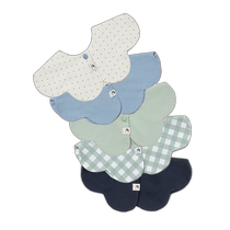 (Direct mail from Korea) Konny baby saliva towel bib set B set 5 pieces