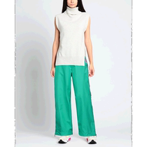 Hong Kong direct mail trendy luxury Khrisjoy womens casual trousers green green