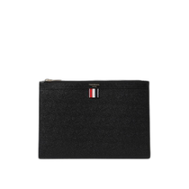 Hong Kong direct mail trendy luxury Thom Browne mens classic gravel zipper clutch bag