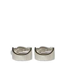 Hong Kong direct mail trendy luxury Emilio Pucci ladies Logo brass ear clips