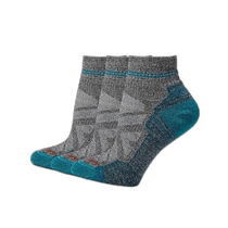 Hong Kong direct mail trendy luxury smartwool womens Hike light square ankle socks (three-piece set)