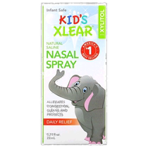 Hong Kong direct mail Kids Xlear Nasal Spray 0 75 fl oz (22 ml