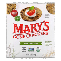 Hong Kong straight hair MaryS Gone Crackers herbal biscuits crunchy sweet and delicious 184g