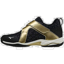 (Direct mail from Japan) Mizuno Mizuno fitness shoes LITE2 indoor 27 5cm black white gold K1GF21