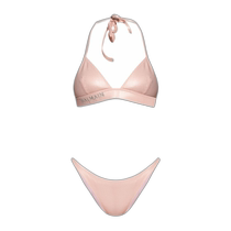 Hong Kong direct mail fashionable luxury Balmain Balmain womens two-piece logo bikini BKB8521406