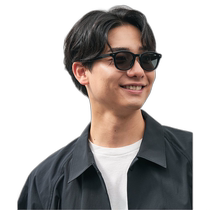 Direct mail from Japan Zoff YURIE outdoor polarized sunglasses plastic frame for men and women ZN24