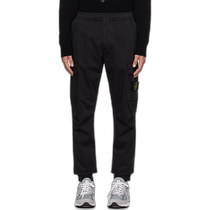 Hong Kong direct mail fashion luxury Stone Island Mens black drawstring overalls 7915313