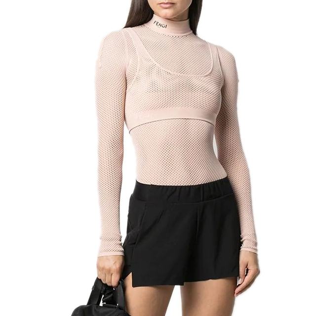 ກົງໄປກົງມາຮົງກົງ FENDI Fendi ແມ່ຍິງ nude polyamide shapewear FS7850AC45F1BW6