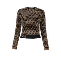 Hong Kong direct mail FENDI womens knitted sweater FZY703A5QGF118W