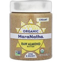 MaraNatha Organic Raw Almond Butter Creamy 12 oz (340 g) from Hong Kong