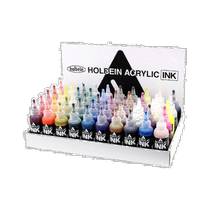 Japan direct mail Holbein acrylic ink 100ml full color 49 colors colorless set