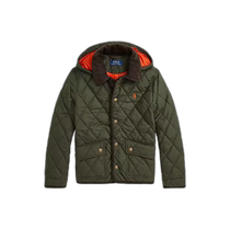 (Direct Mail from the United States) Polo Ralph Lauren Big Boy Hooded Barn Jacket Childrens Jacket Anti-