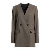 Hong Kong direct mail trendy luxury Pierantonio Gaspari womens double-breasted coat