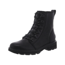 Sorel Womens Short Sports Hiking Boots - Black (American Outlet) Straight Hair