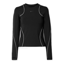 Hong Kong direct mail trendy luxury Nike Nike womens sports top FV6418 black black comfortable time