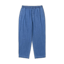 Korean direct mail UCLA unisex denim full strap half wide pants (UA4DP86