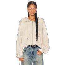 香港直邮潮奢 R13 女士 膨起拉链连帽衫 R13WK216001AJ