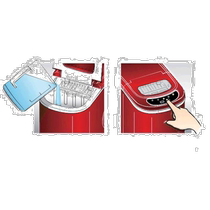 Japan Direct Mail Japan Direct Purchase SHOWA Kosoku Ice Maker Red N15-17