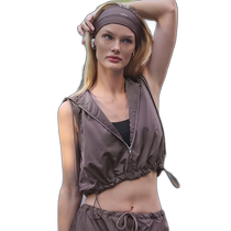 Direct mail from the United States Alo Yoga pleated cropped vest Rasinette