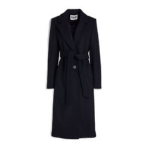 Hong Kong Direct Mail Fashion Luxury CLAUDIE PIERLOT Womens Belted Wool Blended Felt Coat CFPOU
