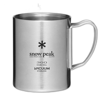 Self-operated｜Snow Peak stainless steel thermos cup 300 MG-213 camping equipment outdoor